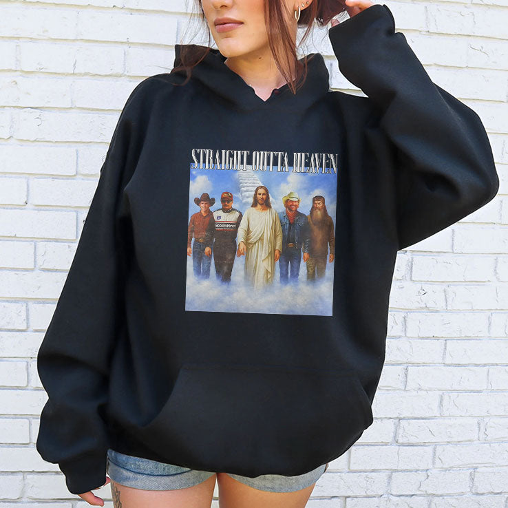 Straight Outta Heaven Lane Frost Phil Robertson Dale Earnhardt Toby Keith Shirt
