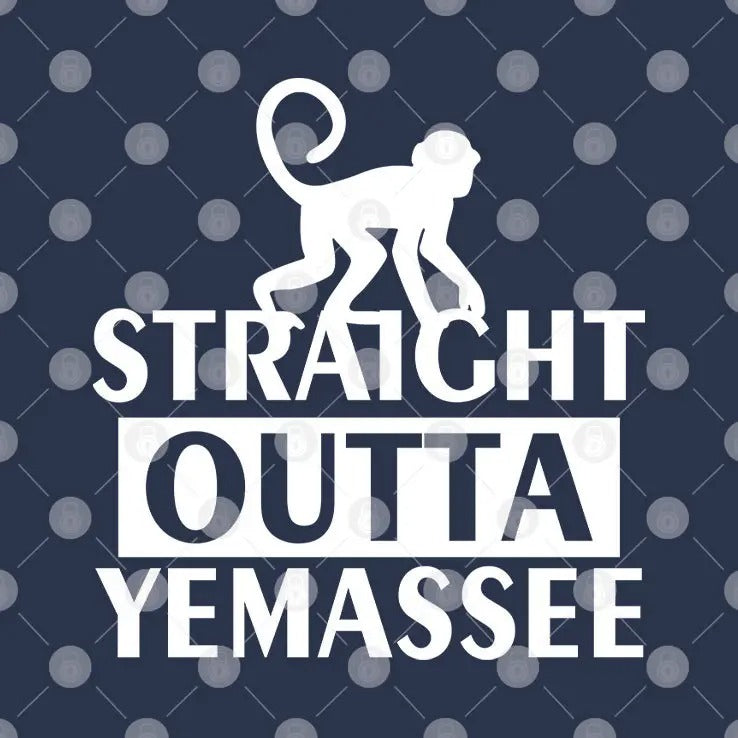 Straight Outta Yemassee Monkey Shirt