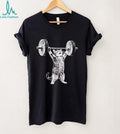 Strong Cat Weightlifting Funny Gym Workout Kitty Vintage Fitness Lover Unisex Men T Shirt