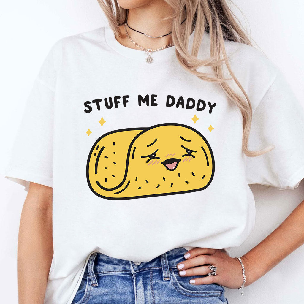 Stuff Me Daddy Taco Day T Shirt