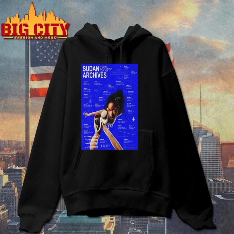 Sudan Archives The BPM North America Tour 2026 Poster Shirt