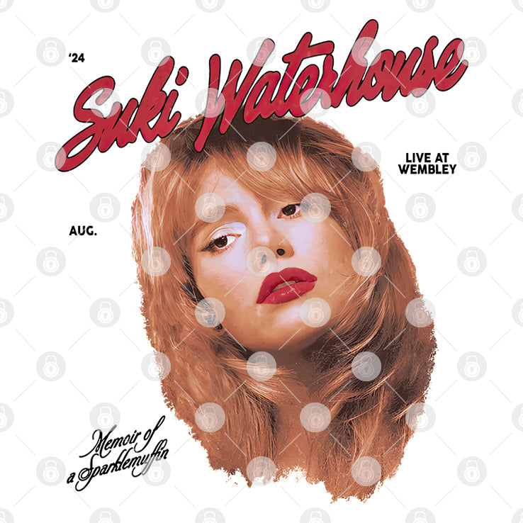 Suki Waterhouse Wembley 2024 T Shirt