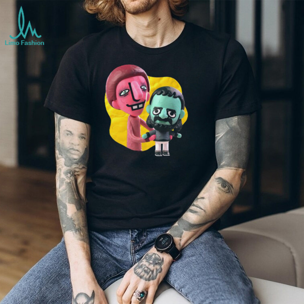 SuperMega Funny Cartoon Characters Graphic Unisex T Shirt