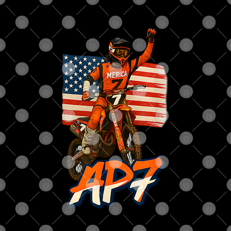 Supercross-Motocross Aaron-Plessinger AP7 T Shirt