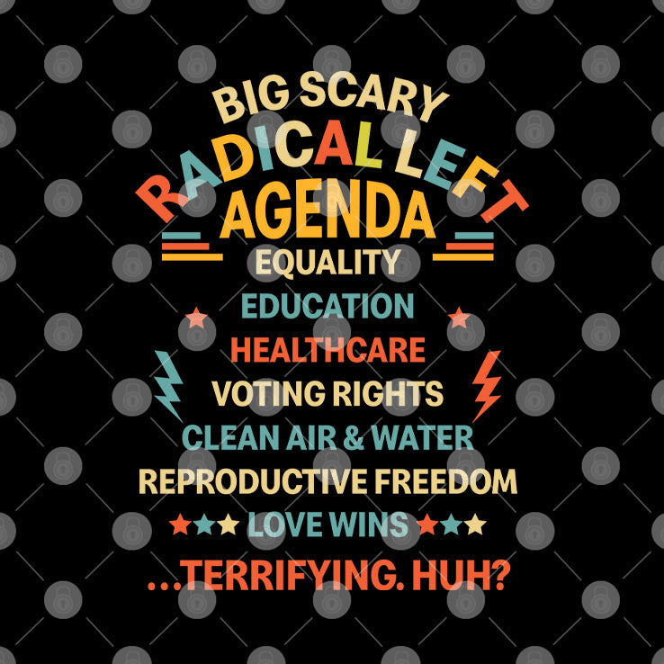 Support Radical Left Agenda T Shirt