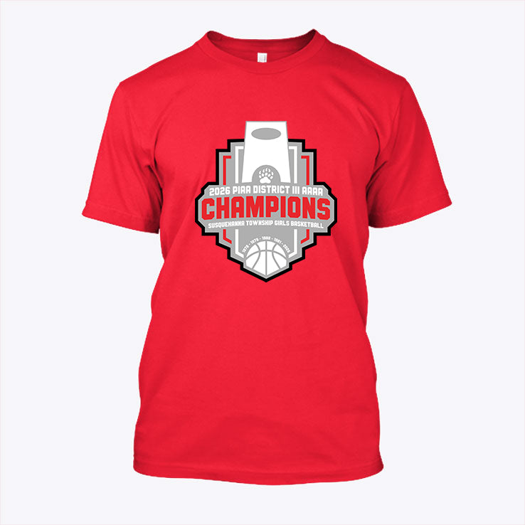 Susquehanna Township Girls Basketball PIAA 4a District 3 Championship Shirt
