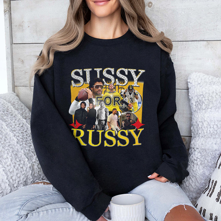 Sussy For Russy Russell Wilson Shirt