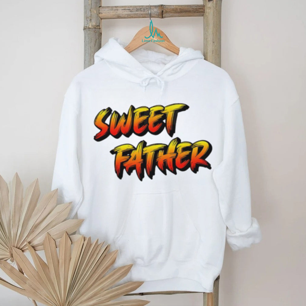 Sweet Father Bold Graffiti Style Typography Father’s Day T Shirt