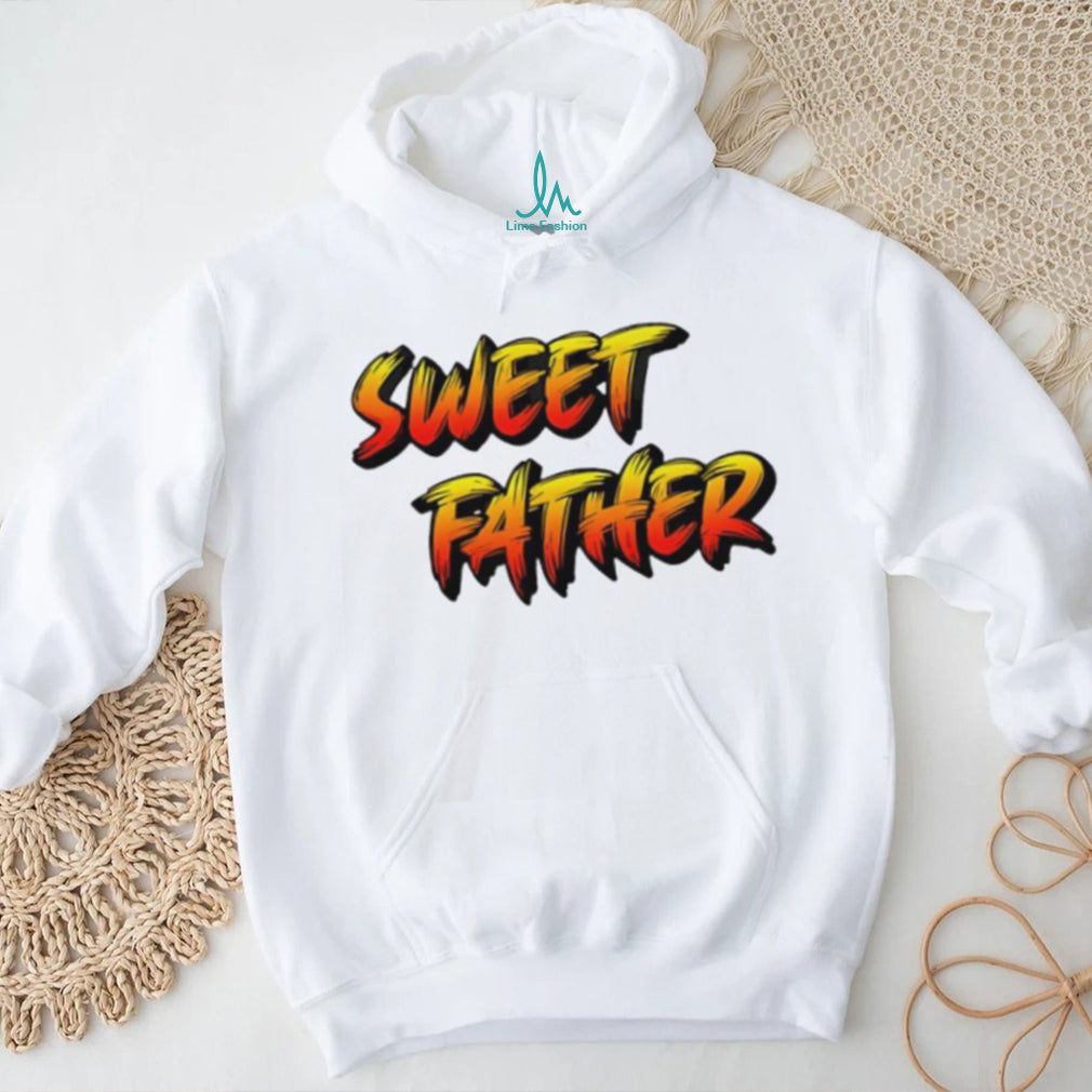 Sweet Father Bold Graffiti Style Typography Father’s Day T Shirt