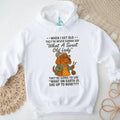 Sweet Old Lady Dachshund Knitting Humor T Shirt