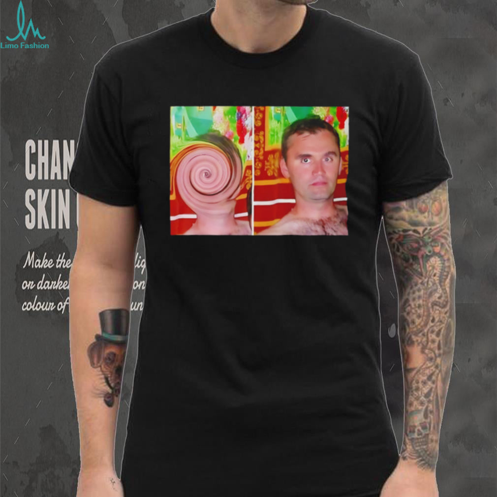 Swirly Kirk Charlie Robocough Kirkification Meme shirt