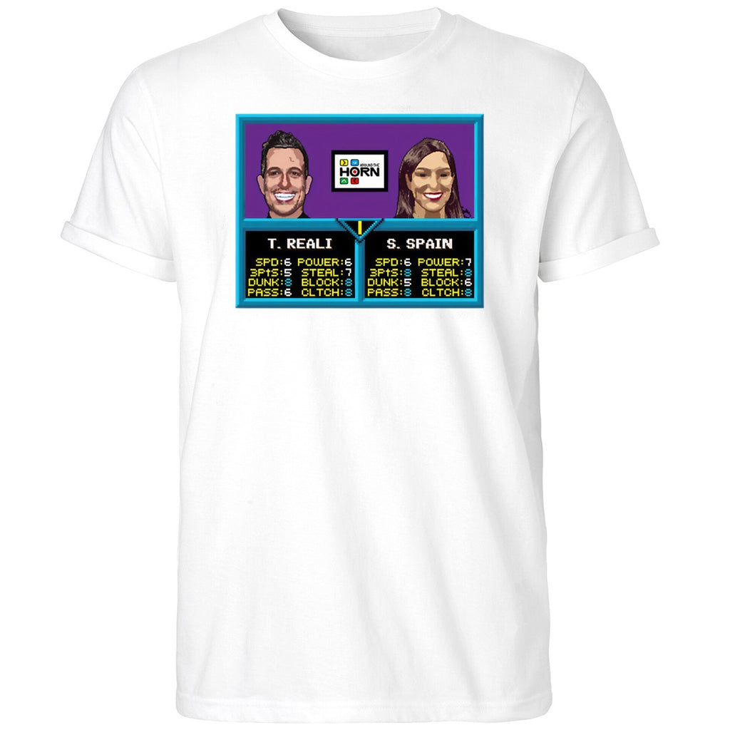 T Reali Jam Digital Custom Pop Art Tv Around The Horn Shirt