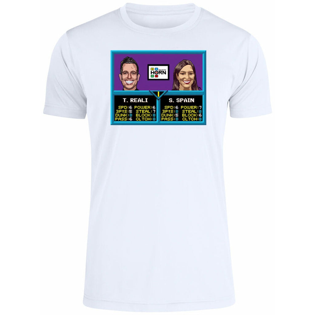 T Reali Jam Digital Custom Pop Art Tv Around The Horn Shirt