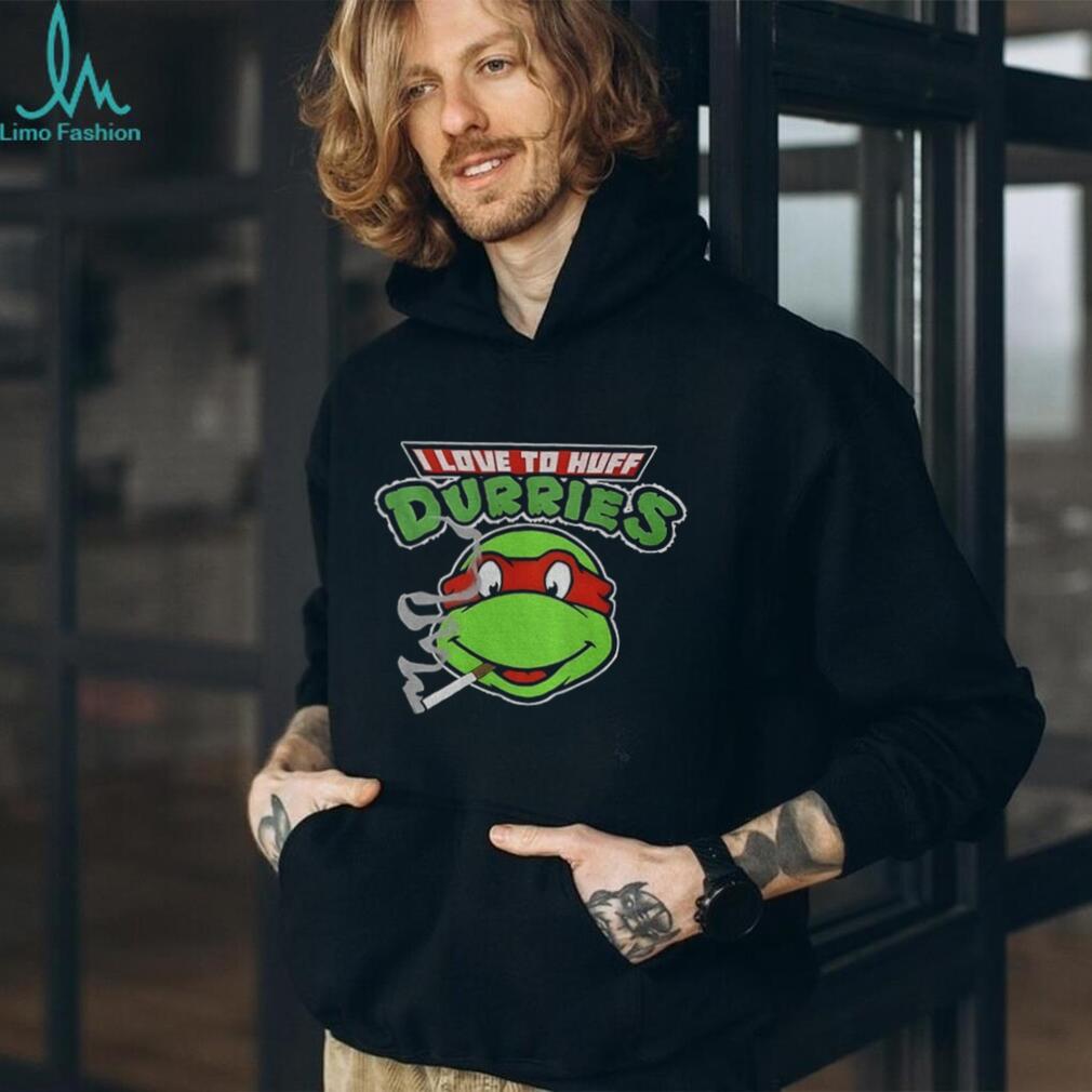TMNT Parody I Love To Huff Durries Cigarette T Shirt