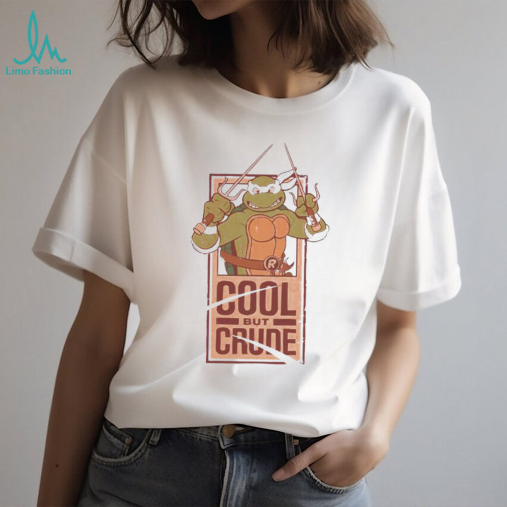 TMNT Raphael Cool But Crude Retro Style T shirtnage Mutant Ninja Turtles T Shirt