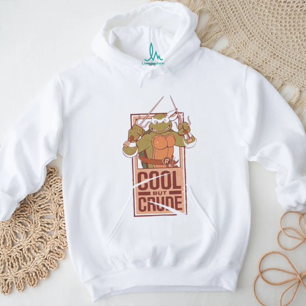 TMNT Raphael Cool But Crude Retro Style T shirtnage Mutant Ninja Turtles T Shirt