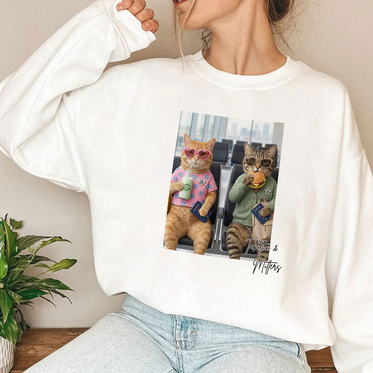 Tabitha & Mittens Hey Cool Cats T Shirt