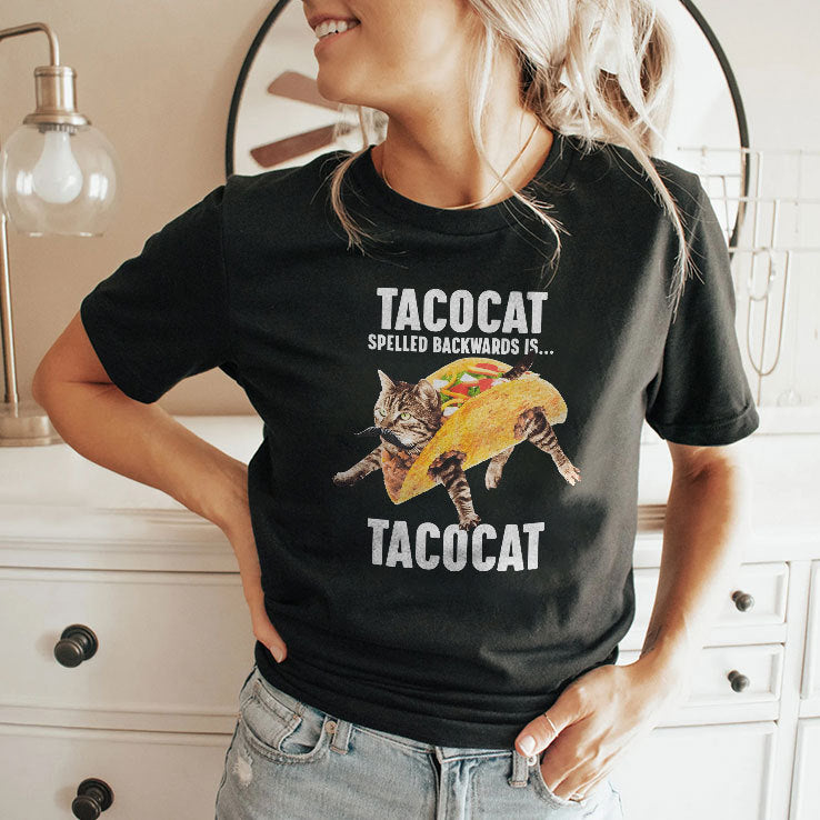 Tacocat Spelled Backward Is Tacocat T Shirt