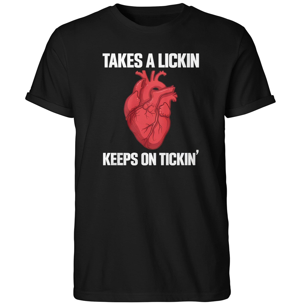 Takes A Lickin Keeps On Tickin Heart 2026 Shirt