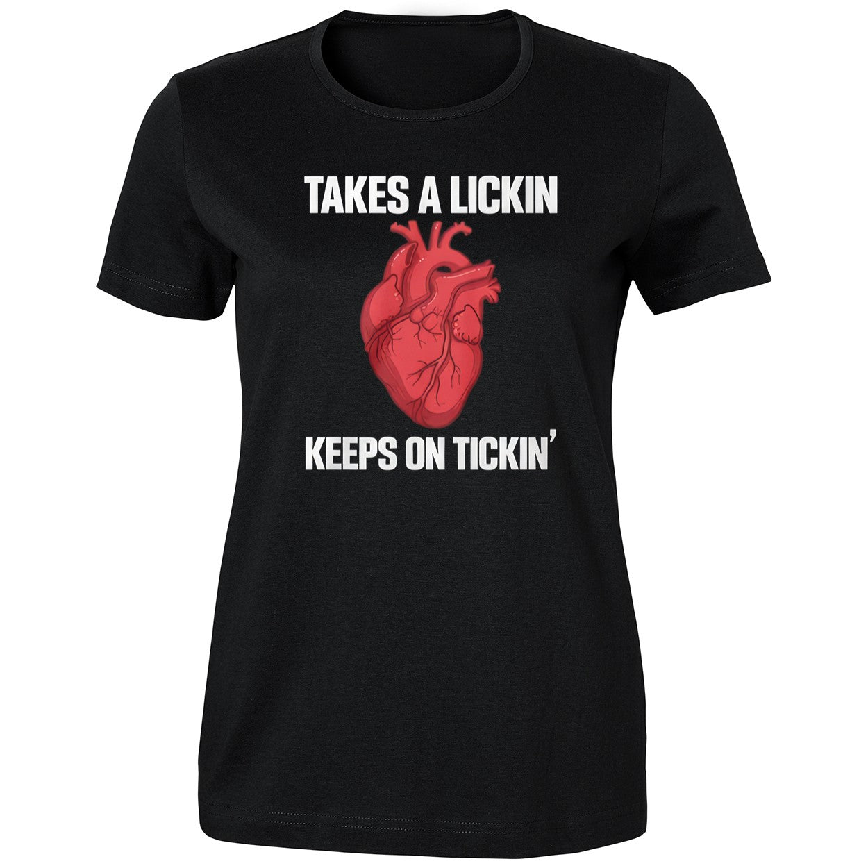 Takes A Lickin Keeps On Tickin Heart 2026 Shirt