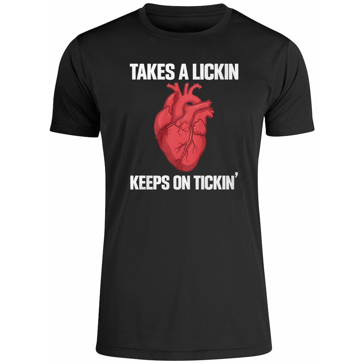 Takes A Lickin Keeps On Tickin Heart 2026 Shirt