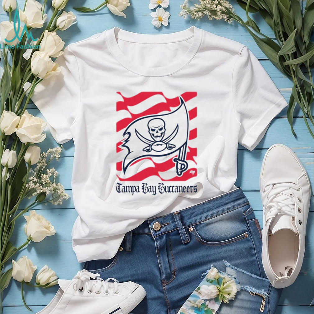 Tampa Bay Buccaneers American 250th Flag Heritage Wordmark shirt