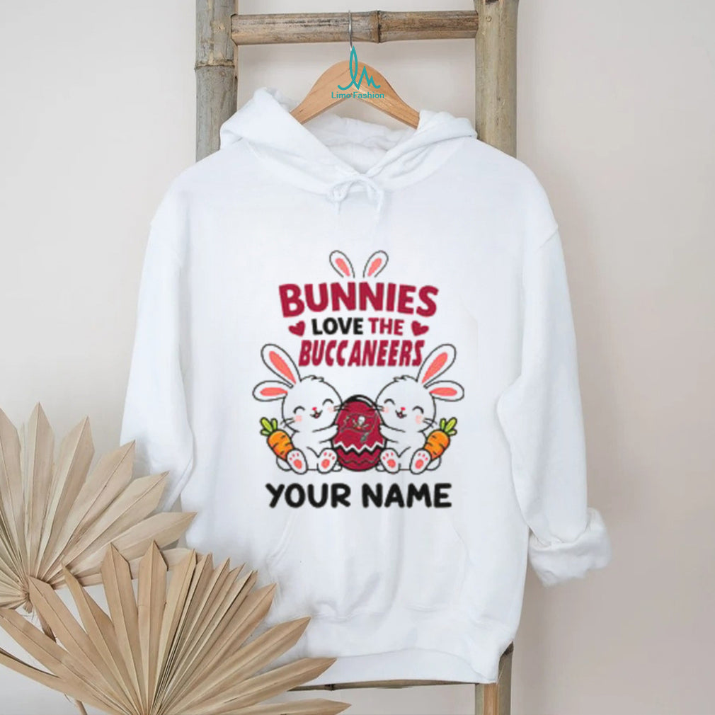 Tampa Bay Buccaneers Personalized Easter Bunny T Shirt