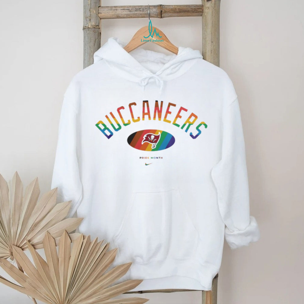 Tampa Bay Buccaneers Pride Month Rainbow logo shirt