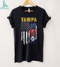 Tampa Bay City of Champions American Flag T Shirt Buccaneers Lightning Rays Fan Gear