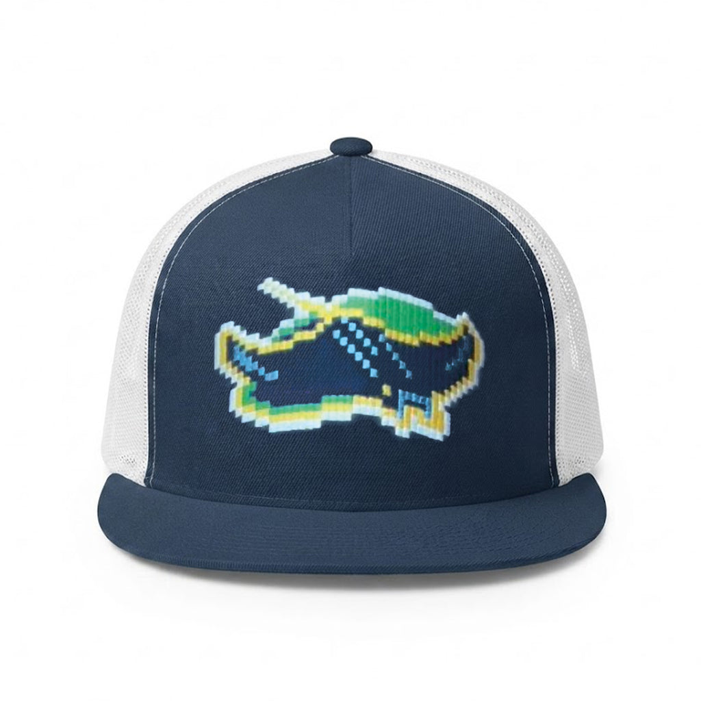 Tampa Bay Devil Rays 8 Bit Pixel Hat