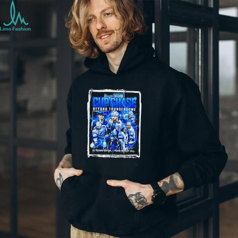 Tampa Bay Lightning Cup Chase Beyond Thunderdome Hockey Graphic T Shirt