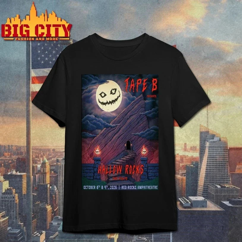 Tape B Oct 8-9 2026 Red Rocks Amphitheatre Morrison CO Poster t-shirt