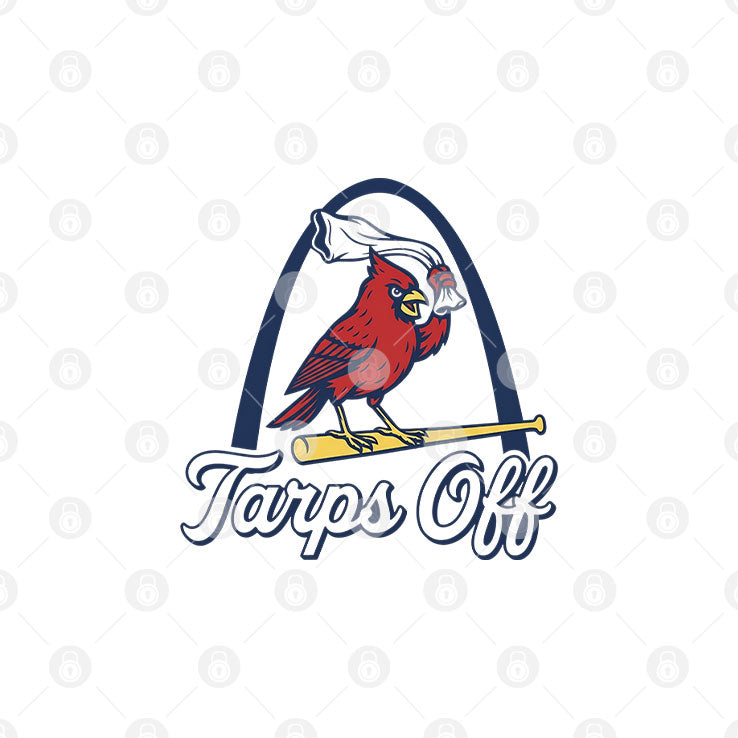 Tarps Off St. Louis Cardinals Tee