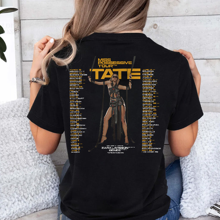 Tate McRae Miss Possessive Tour 2025 T Shirt
