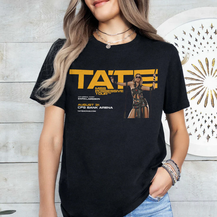 Tate McRae Miss Possessive Tour 2025 T Shirt