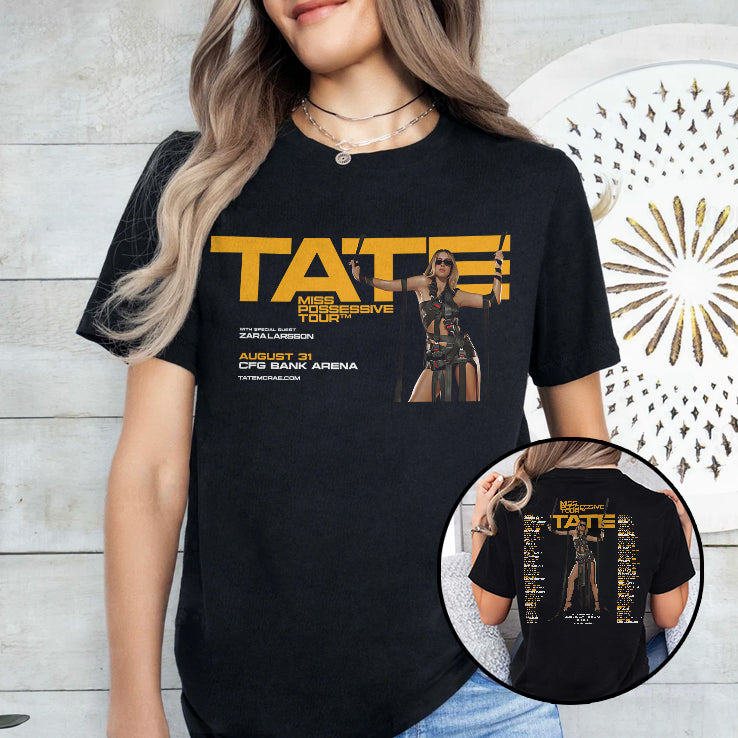Tate McRae Miss Possessive Tour 2025 T Shirt