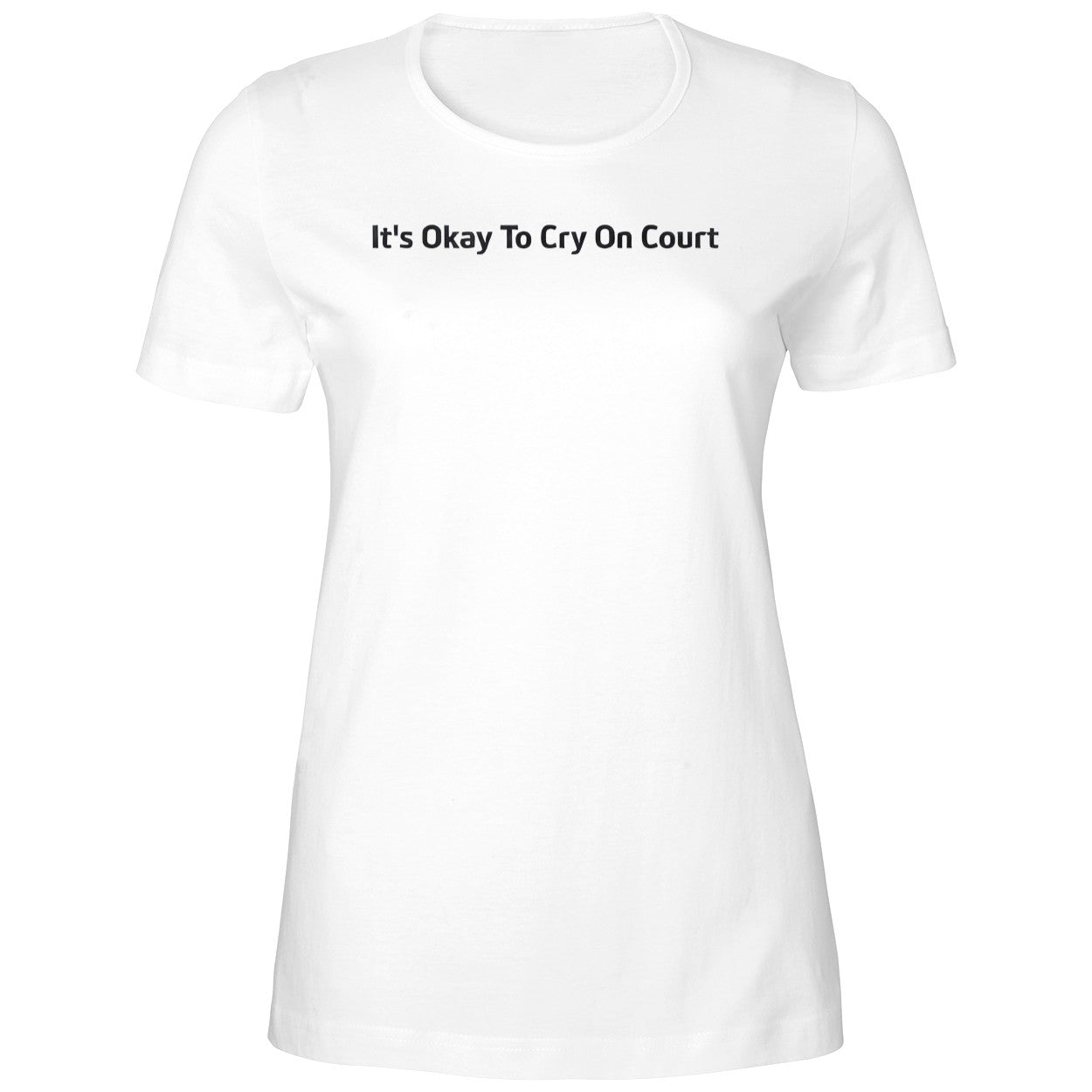 Tauson It’s Okay To Cry On Court Shirt