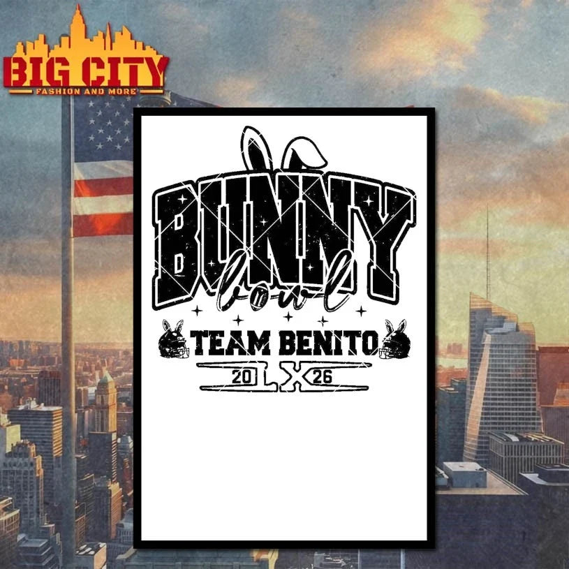 Team Benito 2026 Bunny Bowl LX 2026 t-shirt