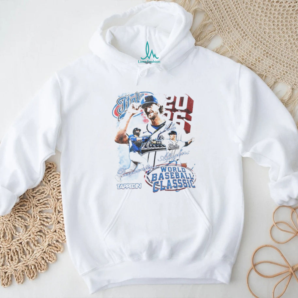Team Italy 2026 World Baseball Classic Players Graphic T Shirt