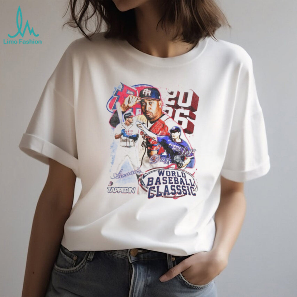 Team Puerto Rico WBC 2026 Edwin Diaz Arenado Lugo Baseball T Shirt