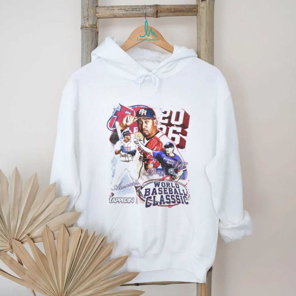 Team Puerto Rico WBC 2026 Edwin Diaz Arenado Lugo Baseball T Shirt