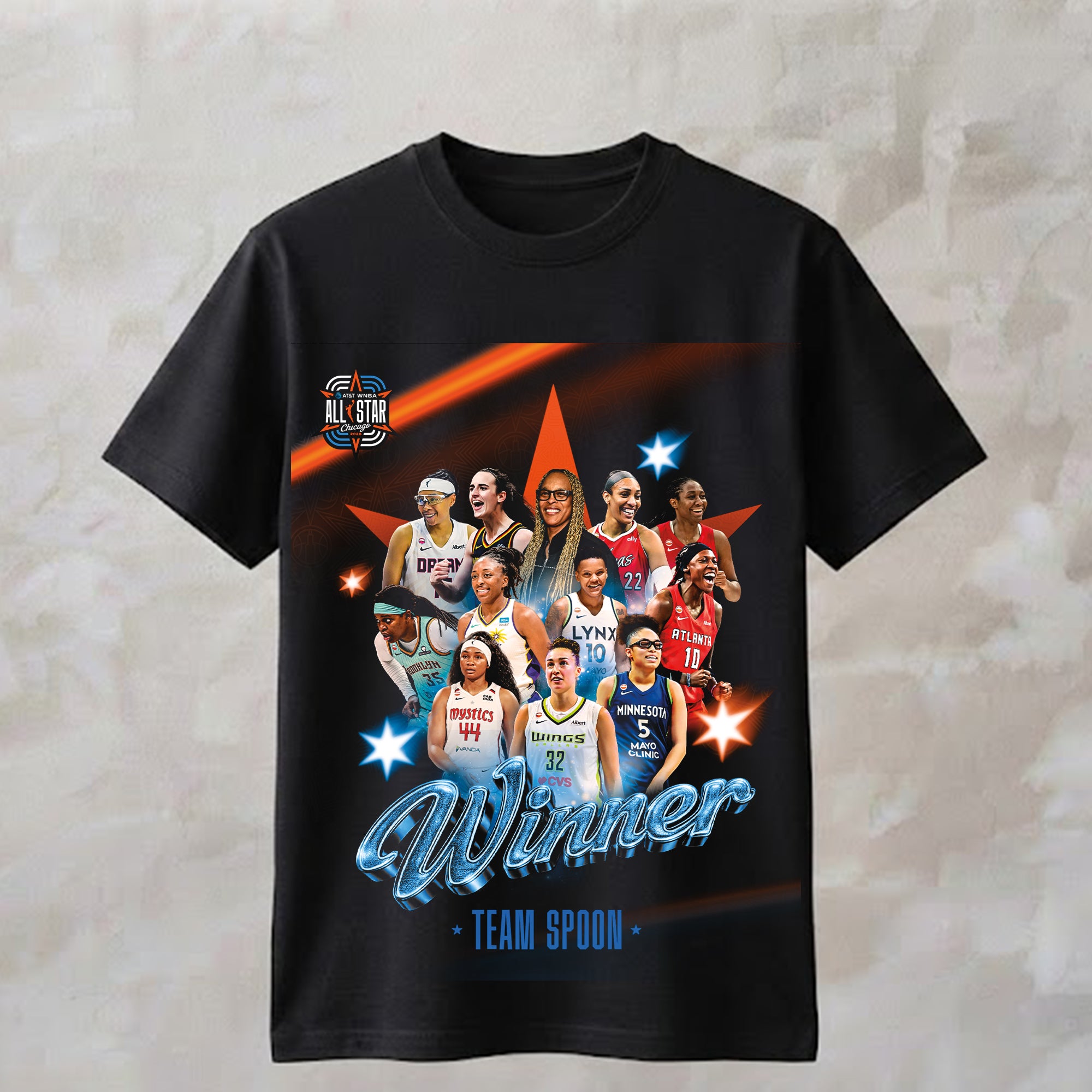 Team Spoon Winner All Star Chicago 2026 Shirt