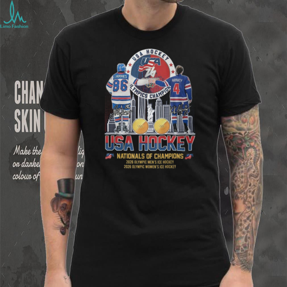 Team USA Hockey Nationals of Champions 2026 Gold Medalist T Shirt