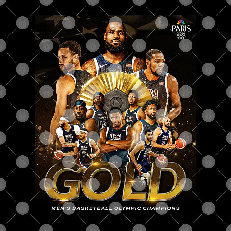 Team USA Men’s Basketball Olympic Champions Shirt