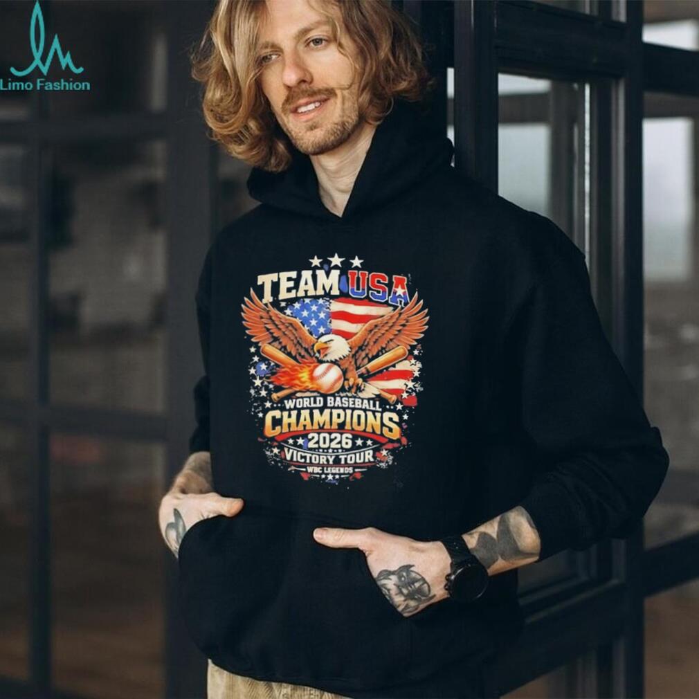 Team USA World Baseball Champions 2026 Victory Tour Eagle T Shirt