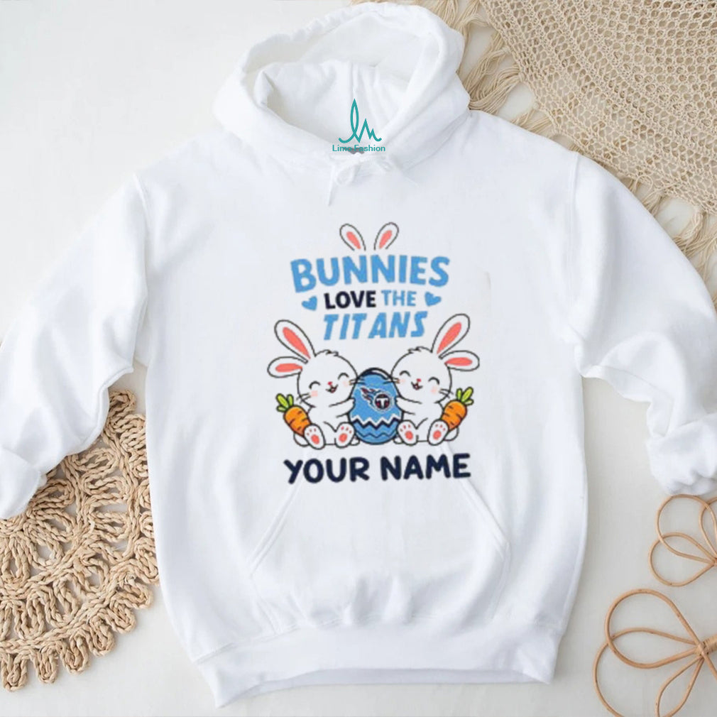 Tennessee Titans Custom Name Easter Plush T Shirt