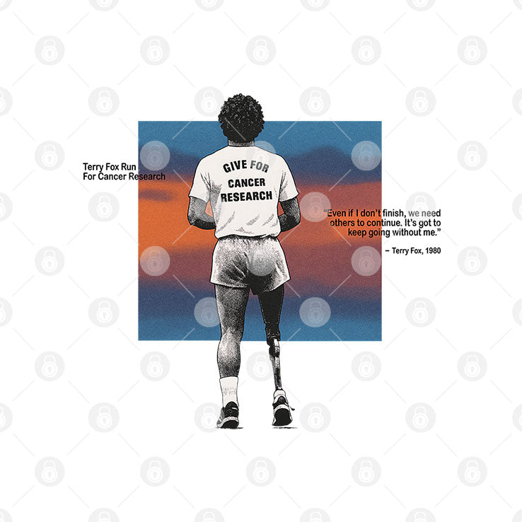 Terry Fox Run Finish It Hoodie