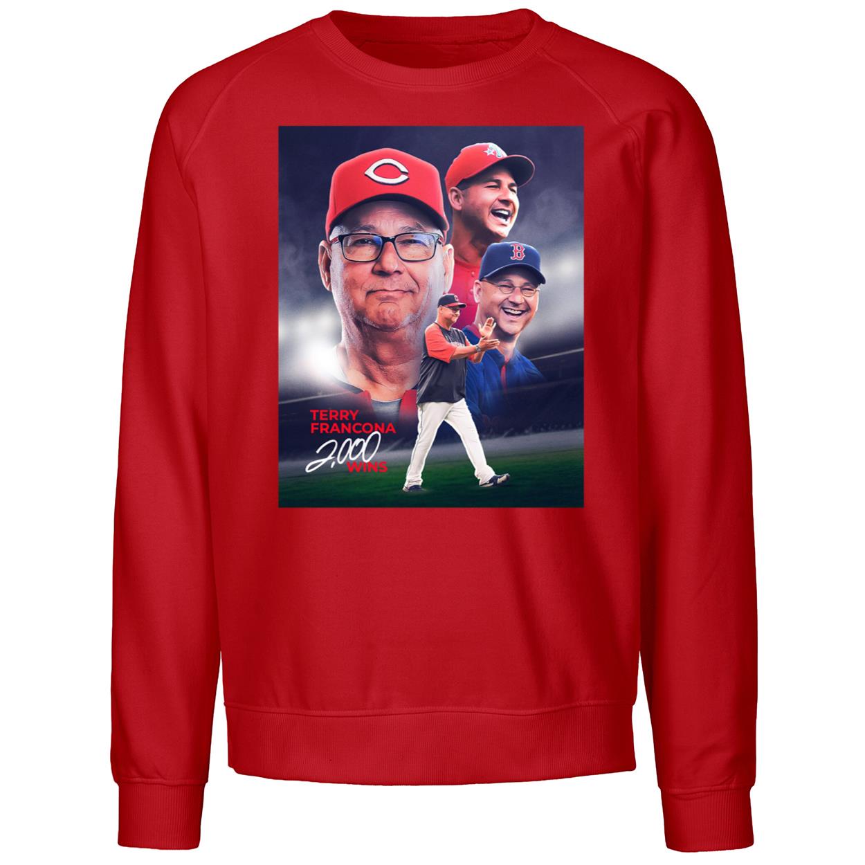 Terry Francona 2000 Career Wins T-shirt