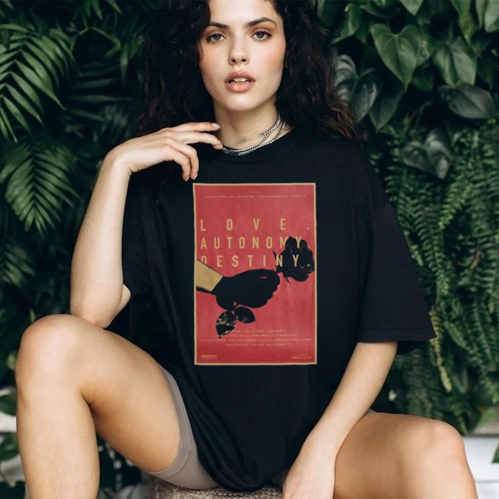 Tesla Love Autonomy Destiny Rose Film Poster Graphic T Shirt