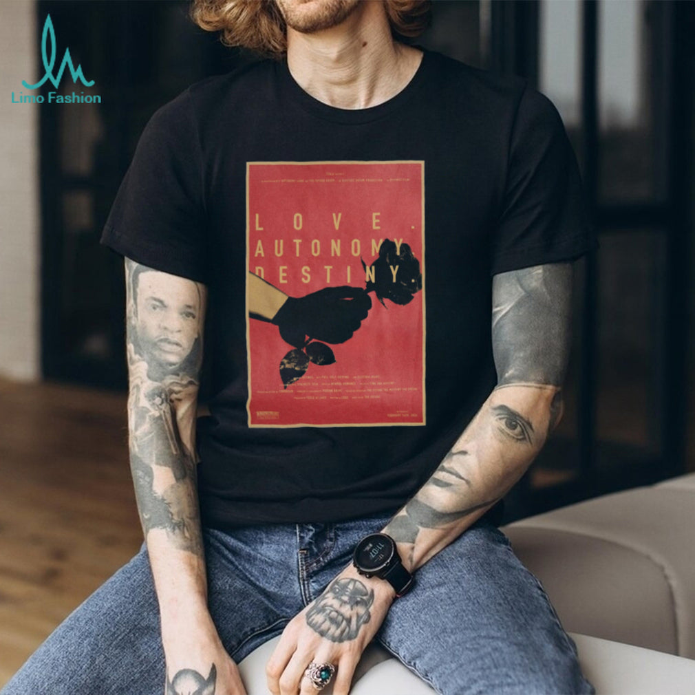 Tesla Love Autonomy Destiny Rose Film Poster Graphic T Shirt